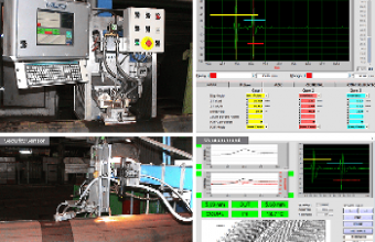 Scarfing Monitoring Process for weld inspection of ERW pipes